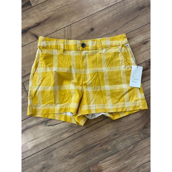 NWT A New Day size 2 plaid shorts - Picture 1 of 4